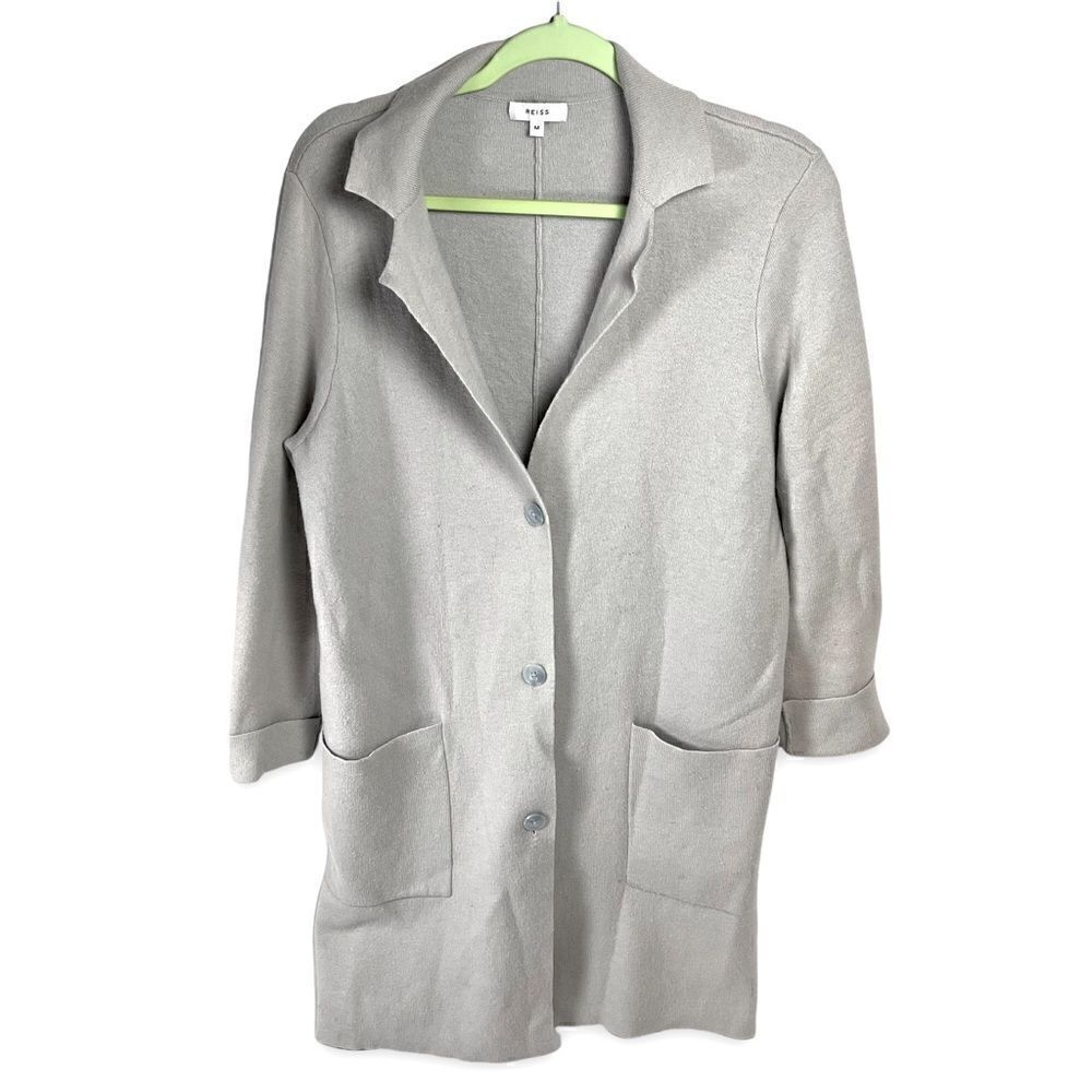 ‎Reiss Talula Longline Cardigan M